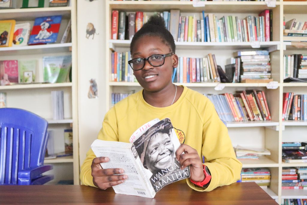 Grace from our NGO supporting education
