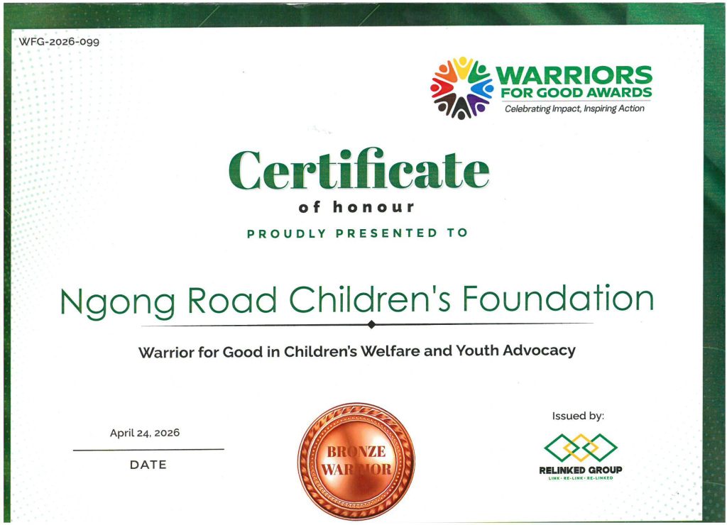 Good in Children’s Welfare and Youth Advocacy